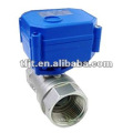 motorized valve,1'' SS 304,3-6V,12V,24V controlled for Auto drain& Water cooling system,Electric brewing system